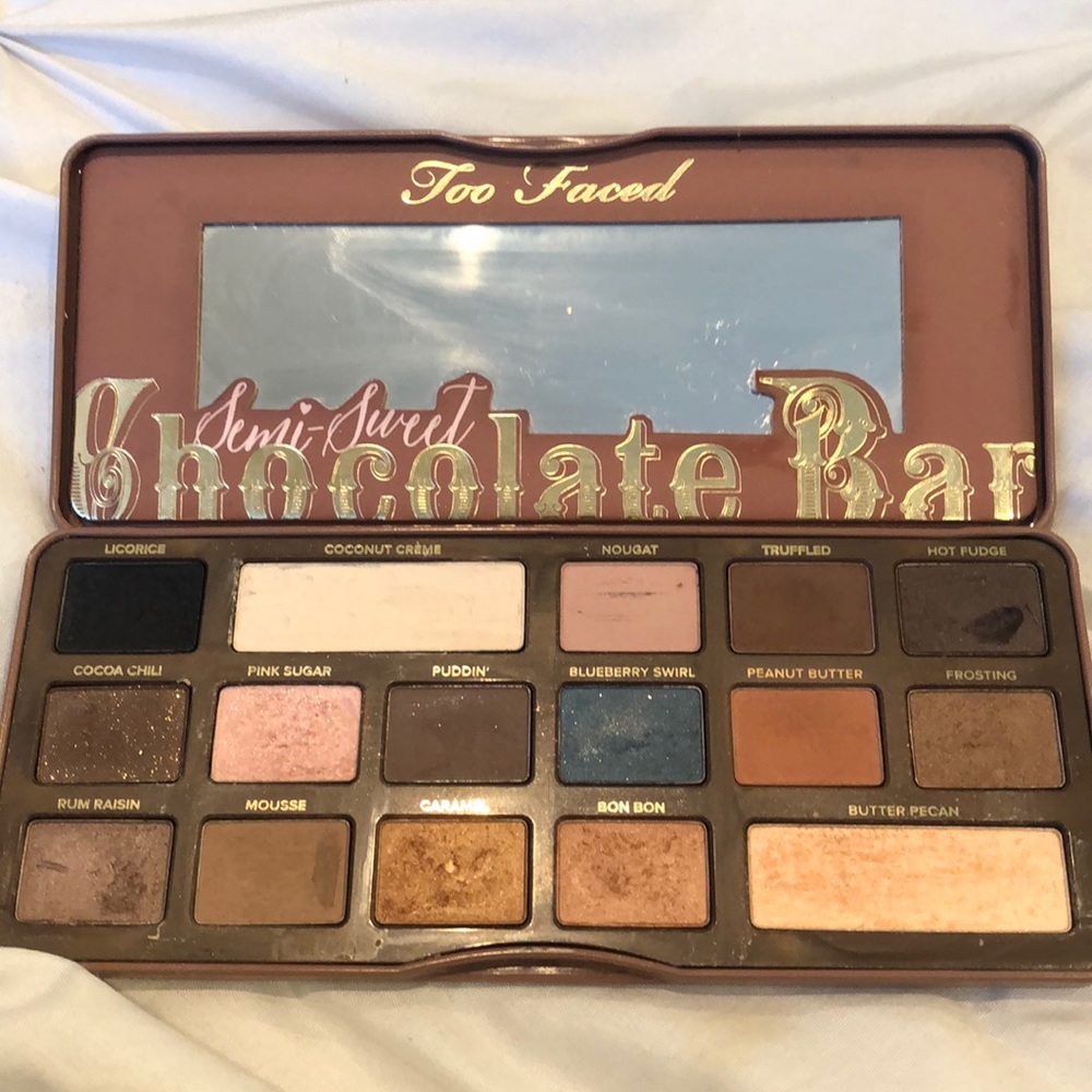 too faced semi sweet chocolate bar